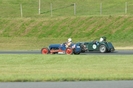 #4- Kyle Landers 1932 Plymouth Sprinter and #480- Roger Morse 1948 MG-TC.