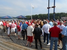 At the dock