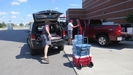 GT minus 1 day: hauling our stuff to the hotel