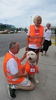 The GT-39 mascot arrives with friend Lisa