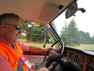 Driving with Paul Williams in his Cortina