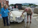 Time to wash off the bugs and road grime