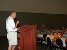 GT co-chairman Andy Bounsall welcomes folks