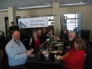 Participants display Silver Jubilee Fridge Magnet